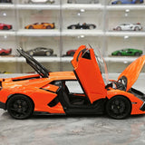 [LCD] 1:18 Lamborghini 2024 Revuelto Orange Model Car Die-Cast