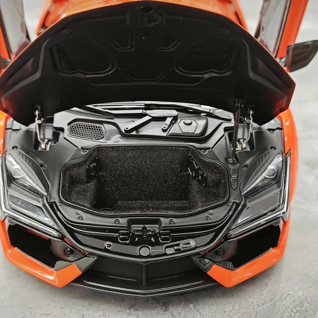 [LCD] 1:18 Lamborghini 2024 Revuelto Orange Model Car Die-Cast