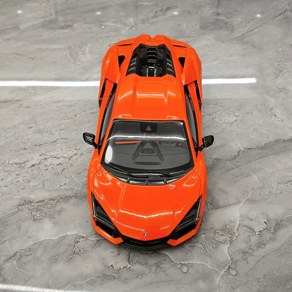 [LCD] 1:18 Lamborghini 2024 Revuelto Orange Model Car Die-Cast