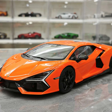 [LCD] 1:18 Lamborghini 2024 Revuelto Orange Model Car Die-Cast