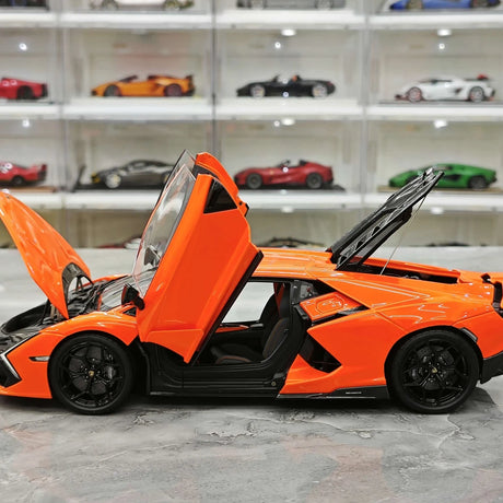 [LCD] 1:18 Lamborghini 2024 Revuelto Orange Model Car Die-Cast
