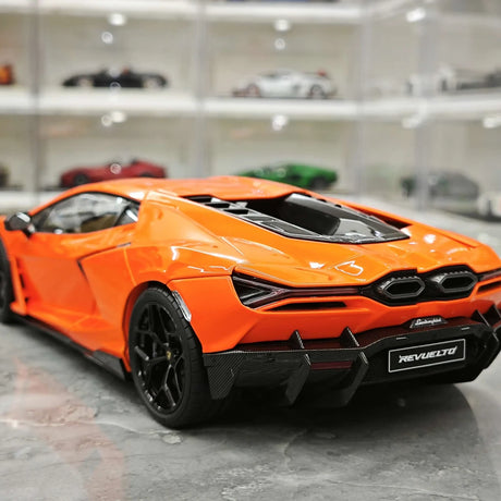 [LCD] 1:18 Lamborghini 2024 Revuelto Orange Model Car Die-Cast