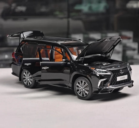 [LCD] 1:18 Lexus 2018 LX 570 Black Model Car Die-Cast