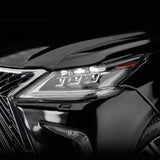 [LCD] 1:18 Lexus 2018 LX 570 zwart modelauto Die-Cast