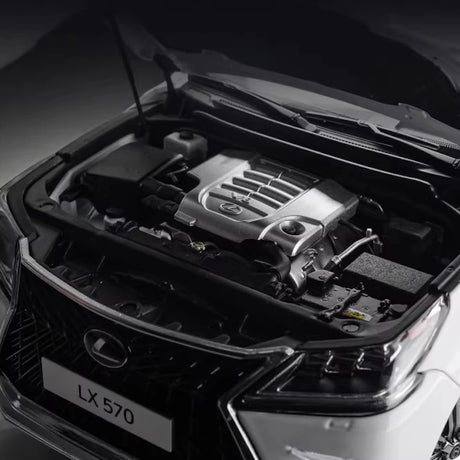 [LCD] 1:18 Lexus 2018 LX 570 Black Model Car Die-Cast