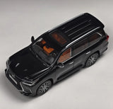 [LCD] 1:18 Lexus 2018 LX 570 zwart modelauto Die-Cast