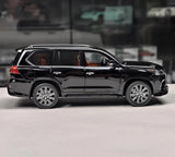 [LCD] 1:18 Lexus 2018 LX 570 zwart modelauto Die-Cast