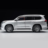 [LCD] 1:18 Lexus 2018 LX 570 Silver Model Car Die-Cast