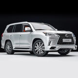 [LCD] 1:18 Lexus 2018 LX 570 Silver Model Car Die-Cast