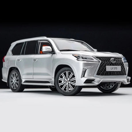 [LCD] 1:18 Lexus 2018 LX 570 Silver Model Car Die-Cast
