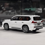 [LCD] 1:18 Lexus 2018 LX 570 White Model Car Die-Cast