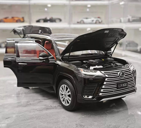 [LCD] 1:18 Lexus 2022 LX600 noir voiture miniature Die-Cast