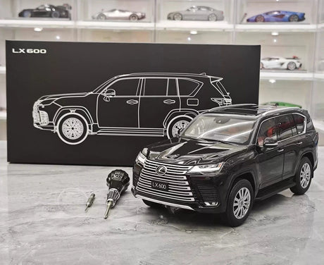 [LCD] 1:18 Lexus 2022 LX600 noir voiture miniature Die-Cast