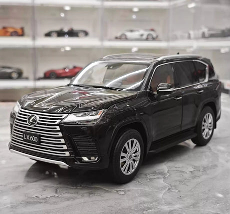 [LCD] 1:18 Lexus 2022 LX600 noir voiture miniature Die-Cast