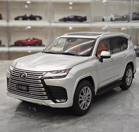 [LCD] 1:18 Lexus 2022 LX600 argent voiture miniature Die-Cast