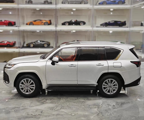[LCD] 1:18 Lexus 2022 LX600 argent voiture miniature Die-Cast