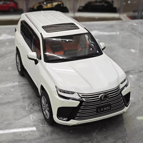 [LCD] 1:18 Lexus 2022 LX600 blanc voiture miniature Die-Cast