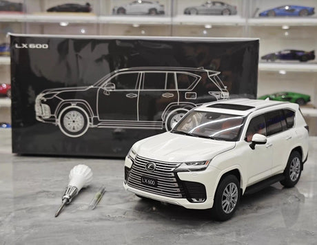 [LCD] 1:18 Lexus 2022 LX600 blanc voiture miniature Die-Cast