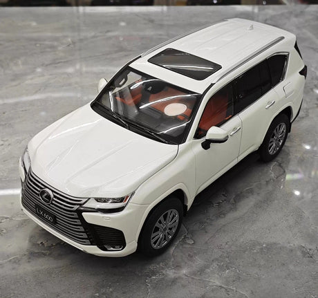 [LCD] 1:18 Lexus 2022 LX600 blanc voiture miniature Die-Cast