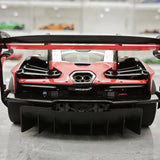 LCD McLaren 2019 Senna GTR Red and White 1:18 – Modello da collezione pressofuso