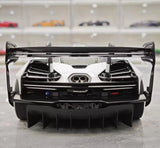 [LCD] 1:18 McLaren 2019 Senna GTR White Model Car Die-Cast