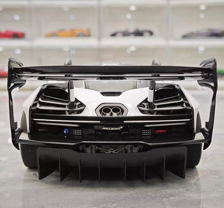 [LCD] 1:18 McLaren 2019 Senna GTR valkoinen pienoismalli Die-Cast