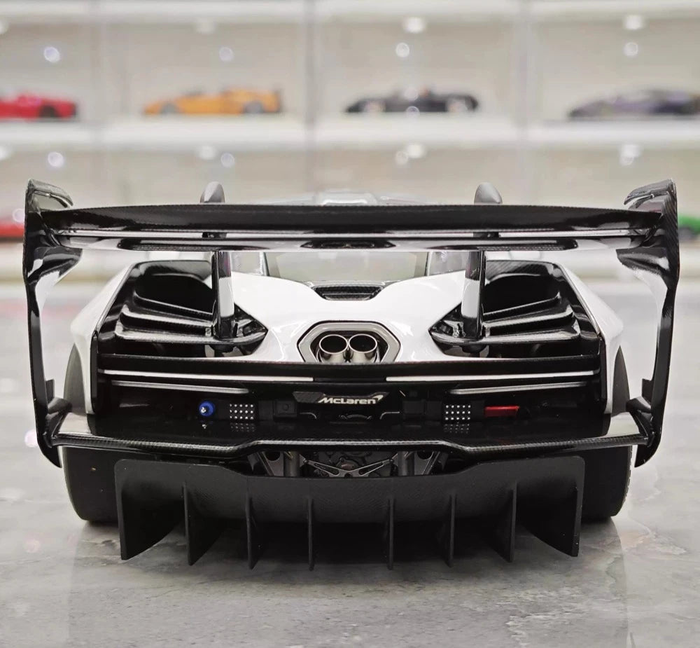 [LCD] 1:18 McLaren 2019 Senna GTR White Model Car Die-Cast