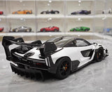 [LCD] 1:18 McLaren 2019 Senna GTR White Model Car Die-Cast