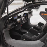 [LCD] 1:18 McLaren 2019 Senna GTR White Model Car Die-Cast