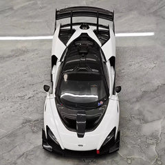 [LCD] 1:18 McLaren 2019 Senna GTR White Model Car Die-Cast