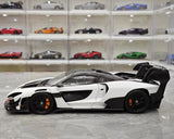 [LCD] 1:18 McLaren 2019 Senna GTR White Model Car Die-Cast