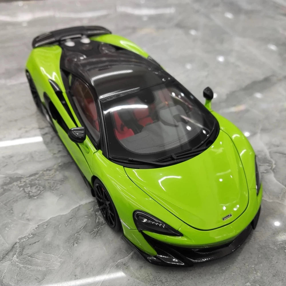 [LCD] 1:18 McLaren 2020 600LT Green Model Car Die-Cast