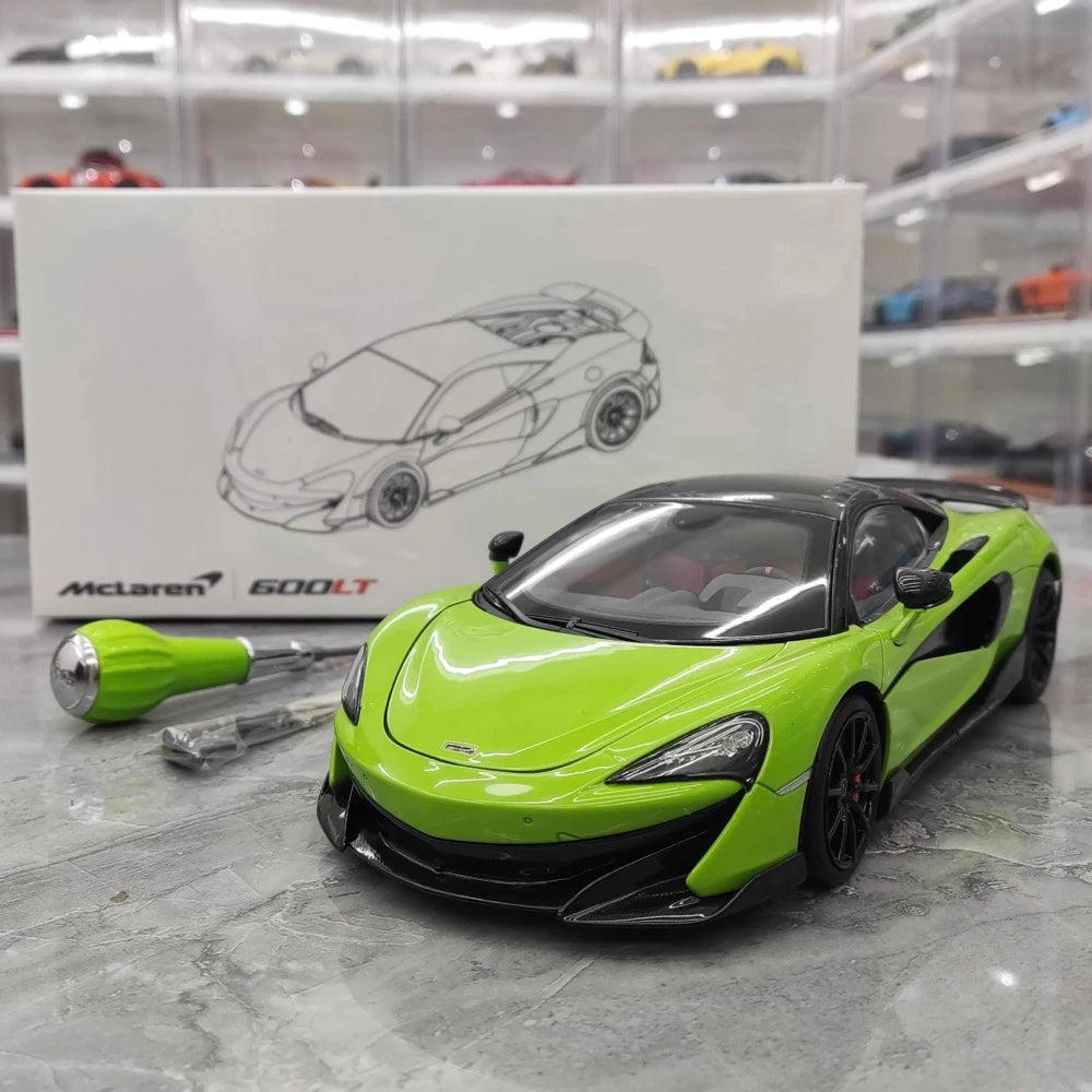 [LCD] 1:18 McLaren 2020 600LT Green Model Car Die-Cast