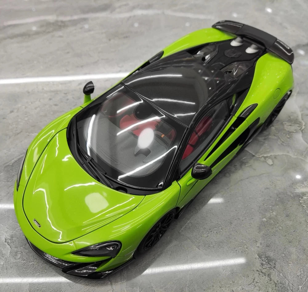 [LCD] 1:18 McLaren 2020 600LT Green Model Car Die-Cast