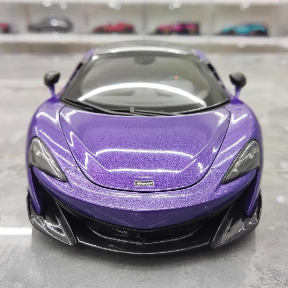 [LCD] 1:18 McLaren 2020 600LT Purple Model Car Die-Cast