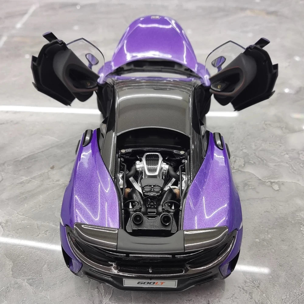 [LCD] 1:18 McLaren 2020 600LT Purple Model Car Die-Cast