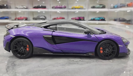 [LCD] 1:18 McLaren 2020 600LT Purple Model Car Die-Cast