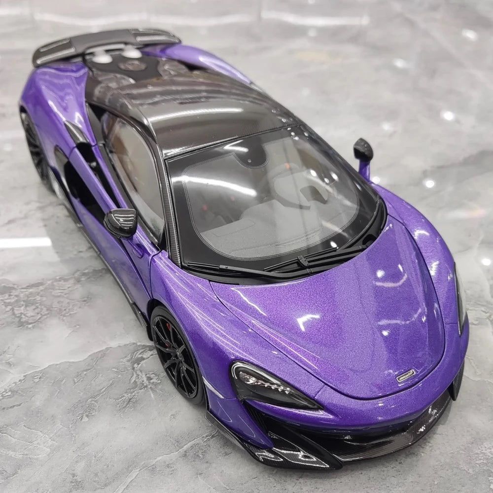 [LCD] 1:18 McLaren 2020 600LT Purple Model Car Die-Cast