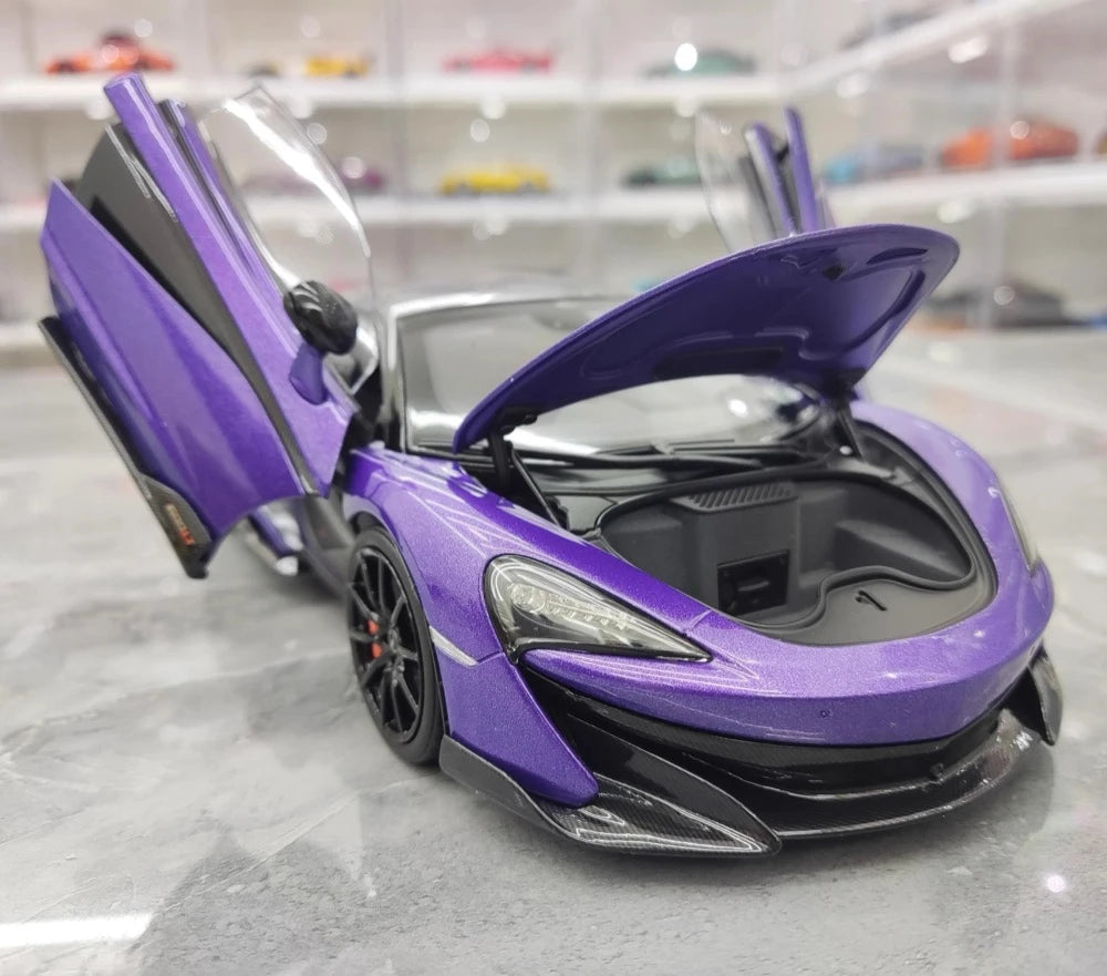[LCD] 1:18 McLaren 2020 600LT Purple Model Car Die-Cast