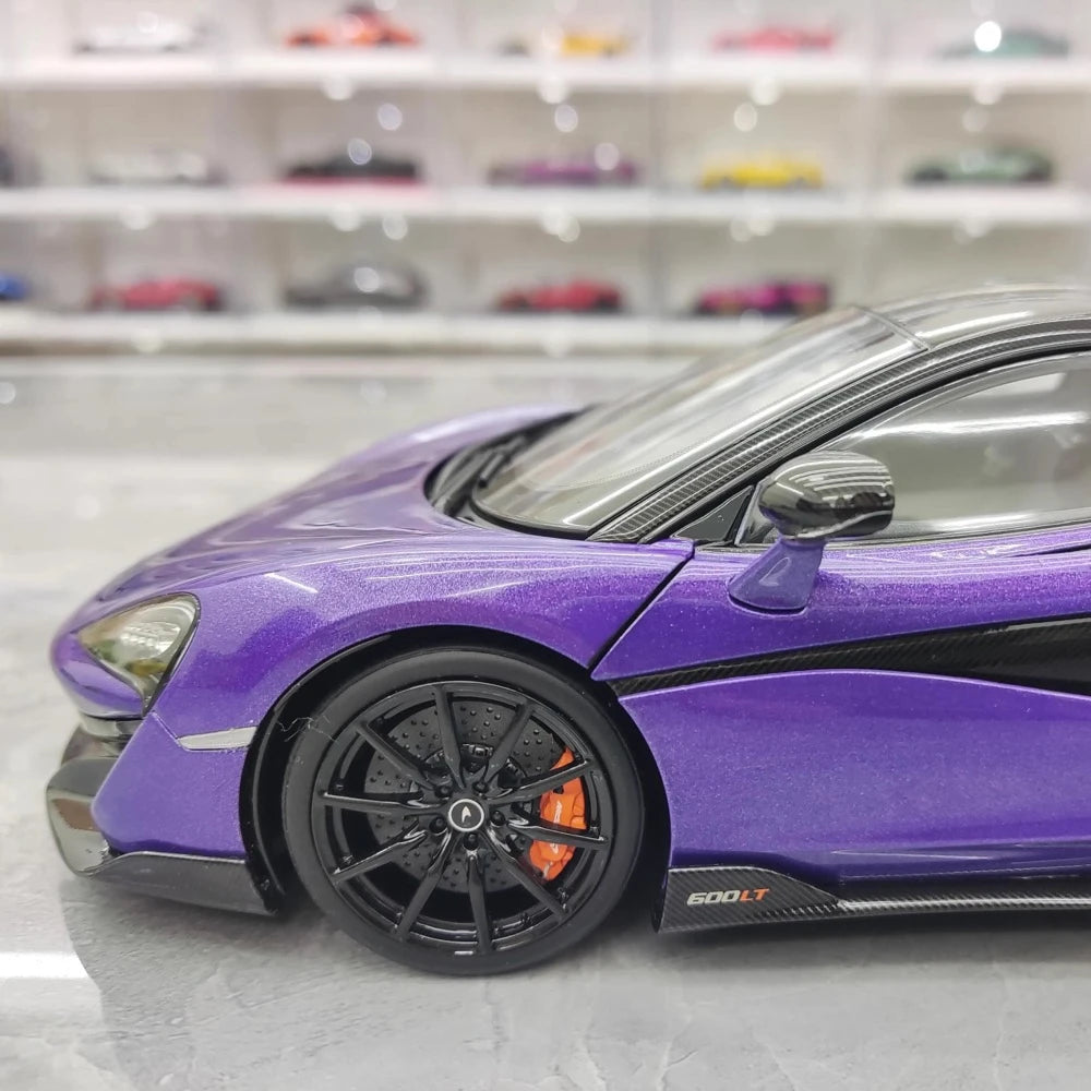 [LCD] 1:18 McLaren 2020 600LT Purple Model Car Die-Cast