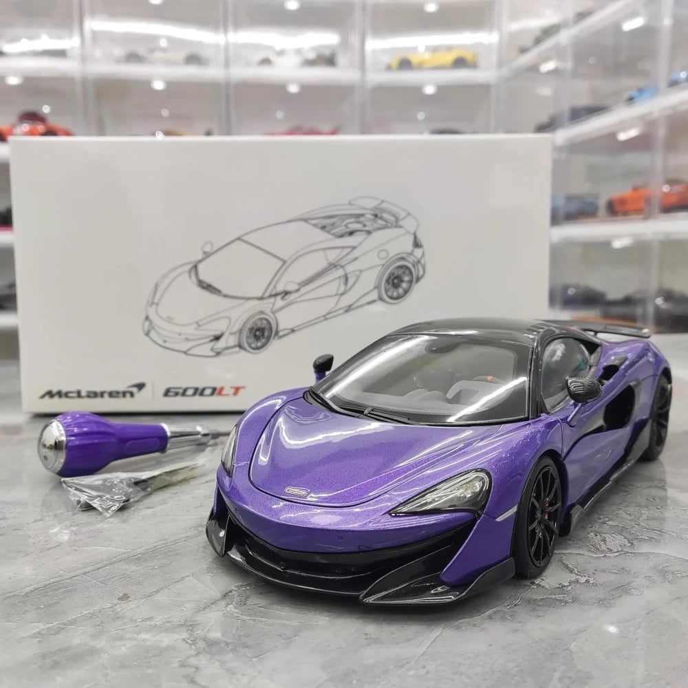 [LCD] 1:18 McLaren 2020 600LT Purple Model Car Die-Cast