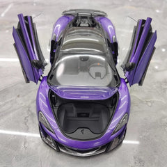 [LCD] 1:18 McLaren 2020 600LT Purple Model Car Die-Cast