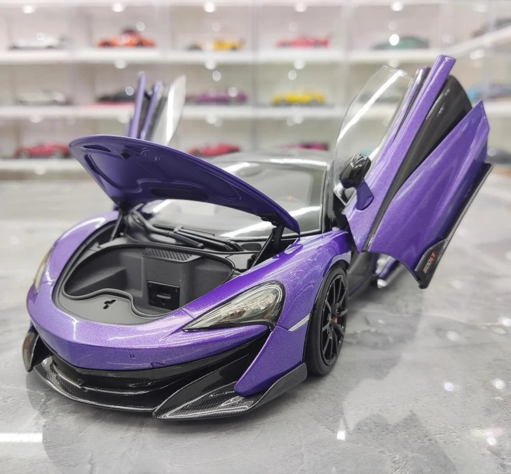 [LCD] 1:18 McLaren 2020 600LT Purple Model Car Die-Cast