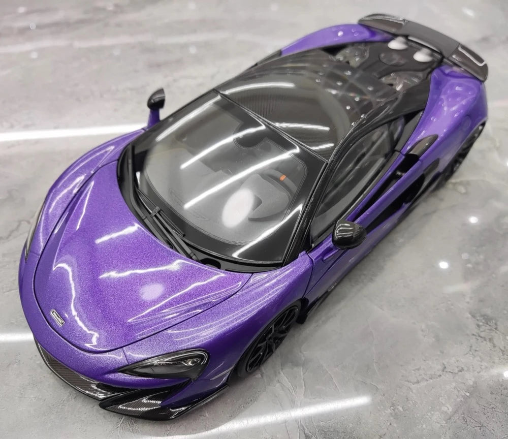 [LCD] 1:18 McLaren 2020 600LT Purple Model Car Die-Cast
