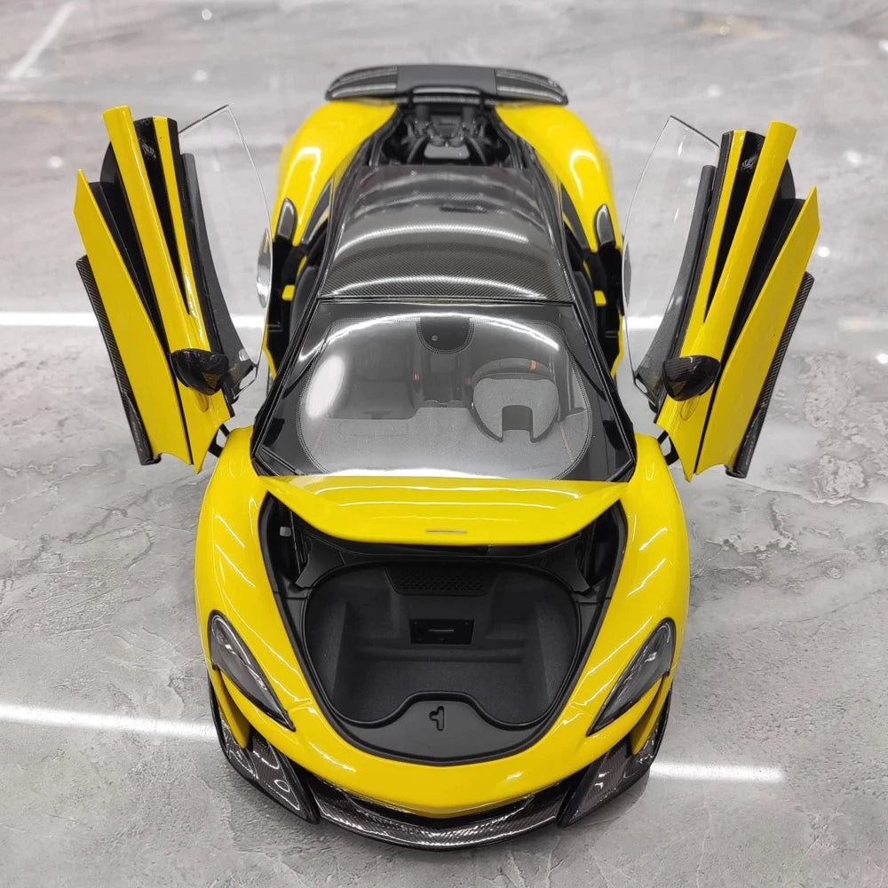 [LCD] 1:18 McLaren 2020 600LT Yellow Model Car Die-Cast