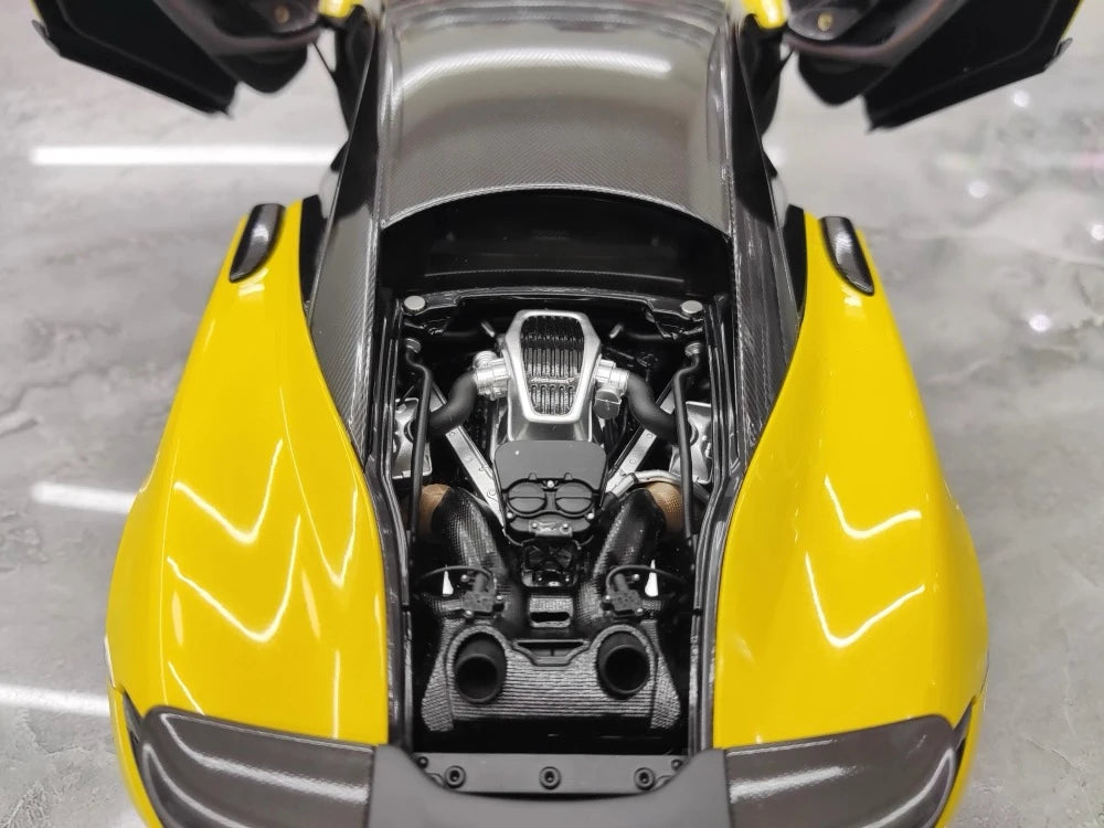 [LCD] 1:18 McLaren 2020 600LT Yellow Model Car Die-Cast