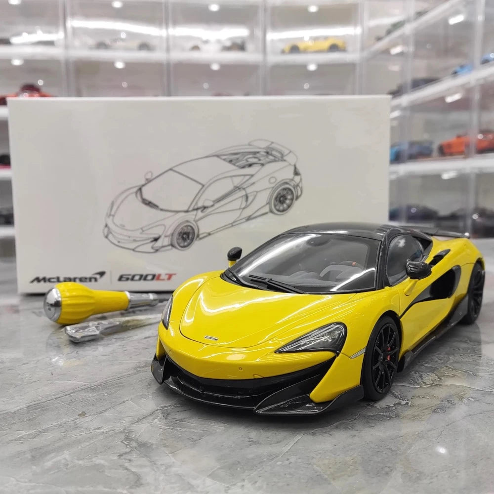 [LCD] 1:18 McLaren 2020 600LT Yellow Model Car Die-Cast