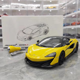 [LCD] 1:18 McLaren 2020 600LT Yellow Model Car Die-Cast