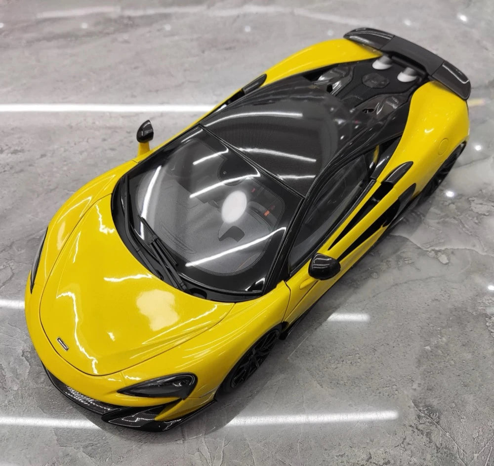 [LCD] 1:18 McLaren 2020 600LT Yellow Model Car Die-Cast
