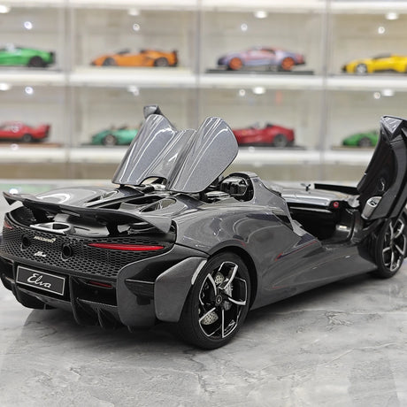 LCD McLaren 2020 Elva Heavy Grey Metallic 1:18 – Modello da collezione pressofuso
